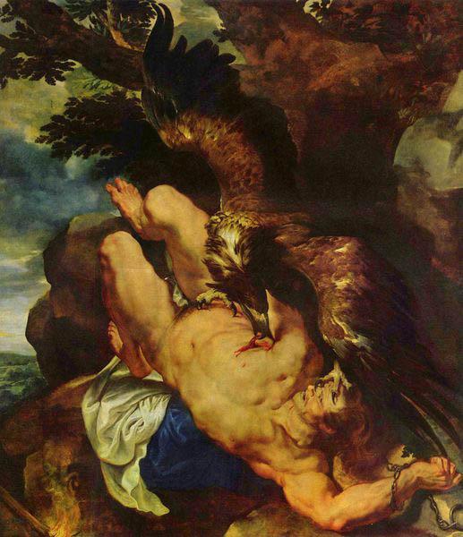 Peter Paul Rubens Peter Paul Rubens and Frans Snyders, Prometheus Bound, Sweden oil painting art